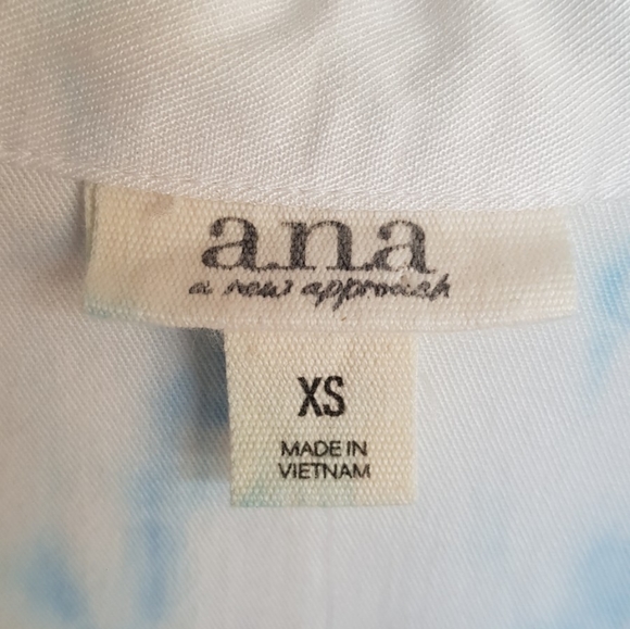 ANA A New Approach Tie Dye Blouse🩵 - Picture 5 of 7